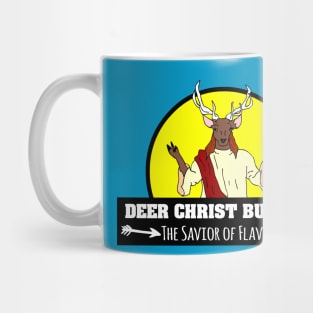 Deer Christ Burgers Mug